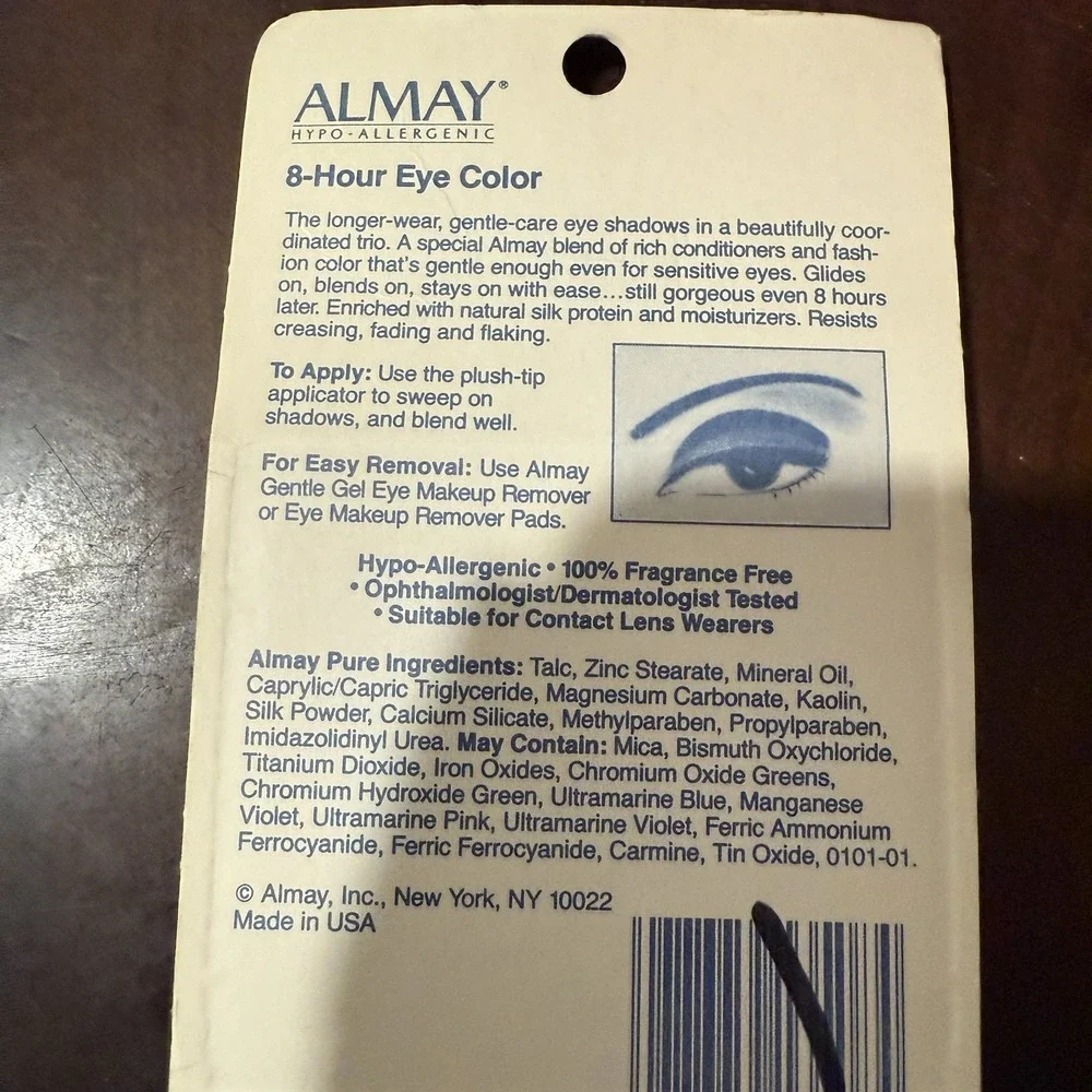 ALMAY 8-HOUR EYE COLOR  .15 oz NOS RainDance‎ 13508 Vtg NEW Sealed EyeShadow